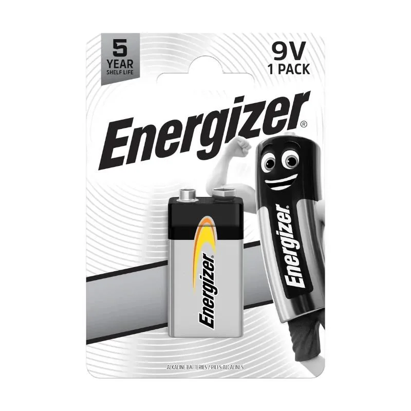 Energizer 6LR61 Everyday 9V 1pack Alkalická EE007