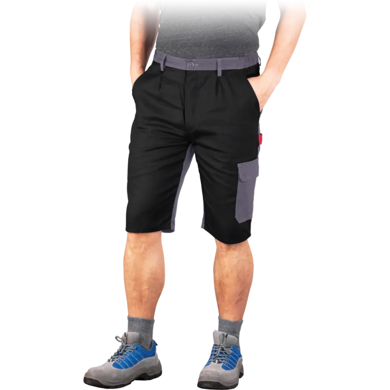 Reis BOMULL BS pánske kraťasy Black/Grey S-3XL