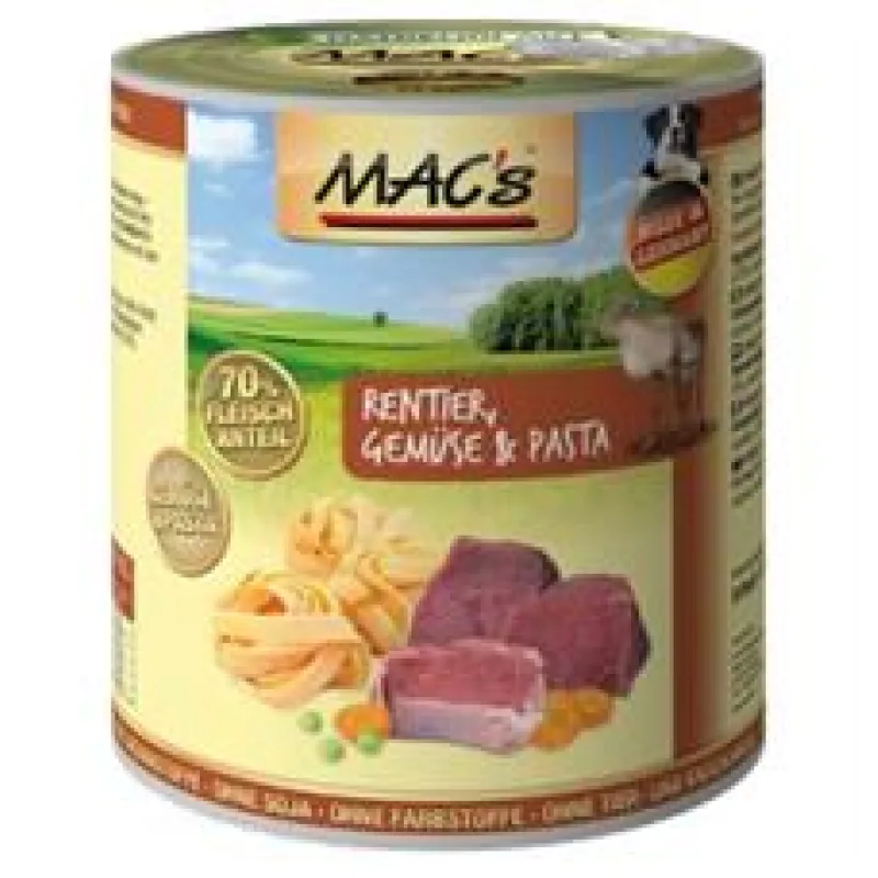 Konz. MACS Dog SOB, ZELENINA a těstoviny 400 g