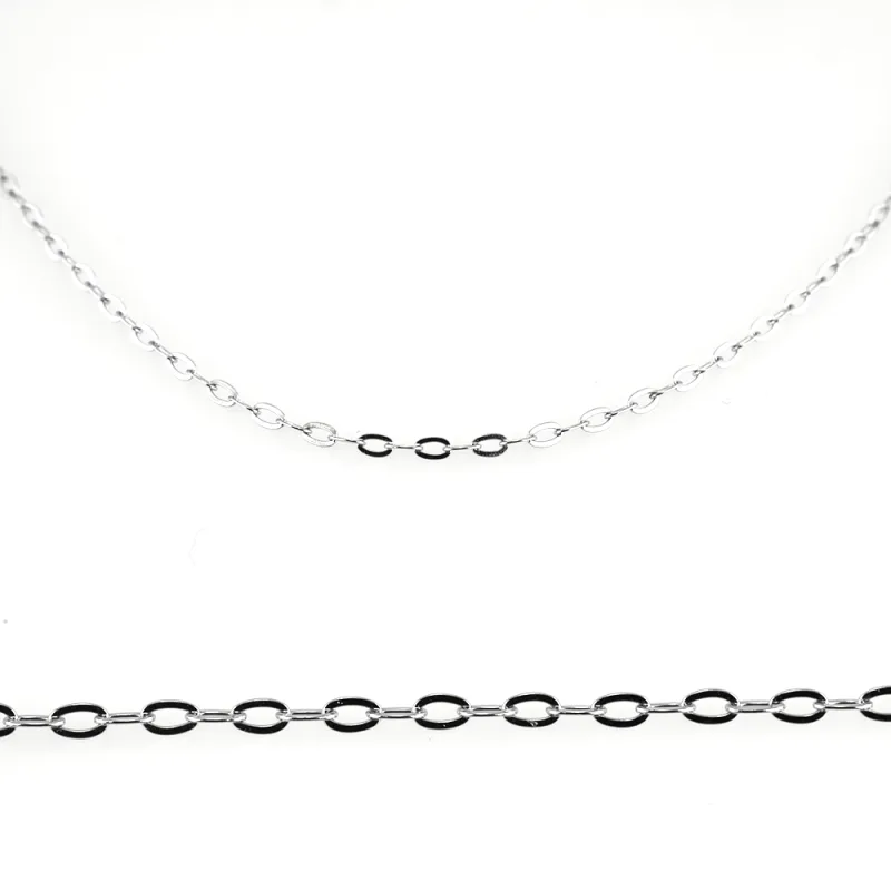 MPM Ocelový řetízek z chirurgické oceli Chain 7336 - Silver (55cm)