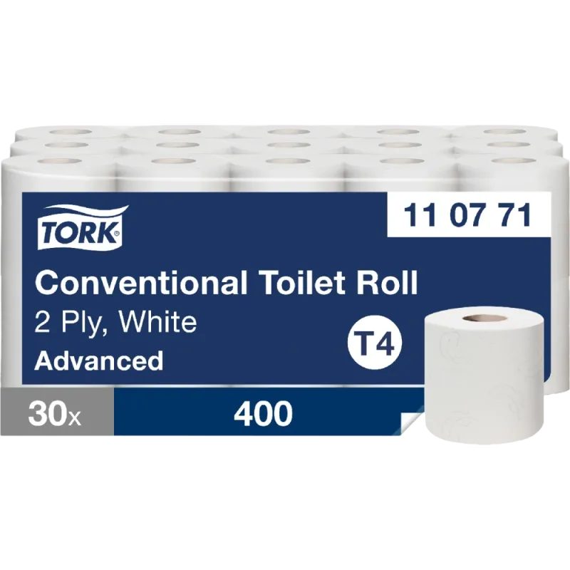 Tork 110771 Advanced 400 2V toaletný papier biely 30 ks