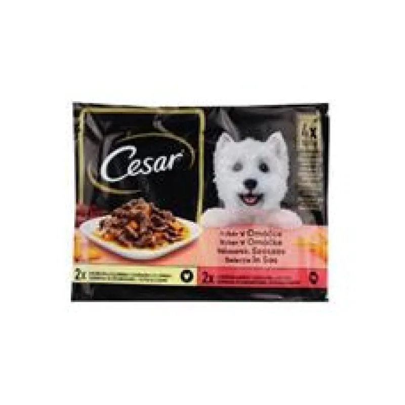 Cesar Selection kapsička v omáčce 4x100g