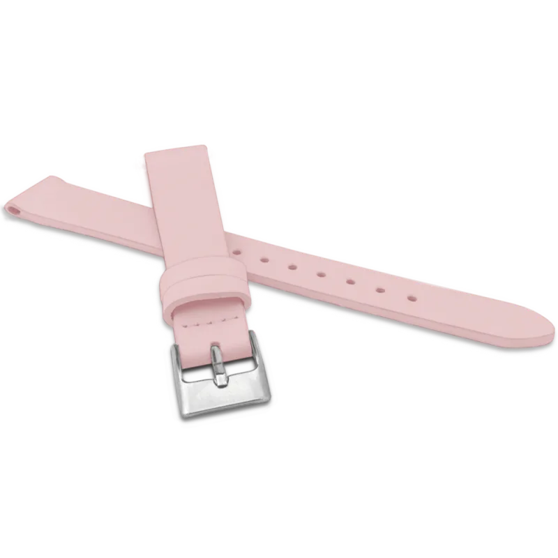 MINET Růžový řemínek z luxusní kůže Top Grain - 16 MSSUP16