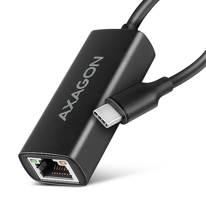 AXAGON ADE-ARC, USB-C 3.2 Gen 1 - Gigabit Ethernet sieťová karta, Realtek…