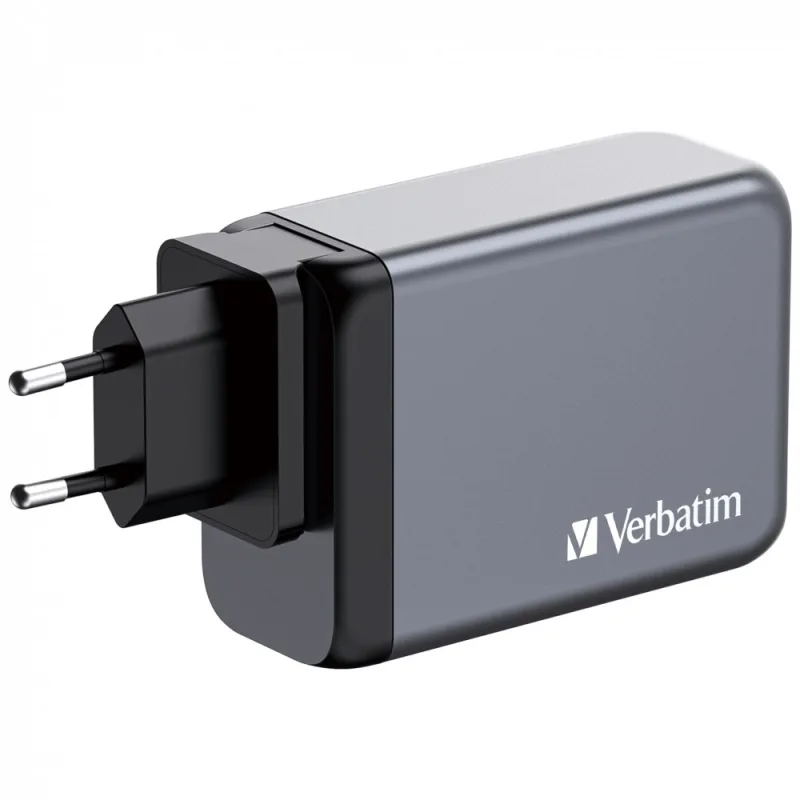 VERBATIM GaN Nabíječka do sítě GNC-240, 240W, 3x USB-C, 1x USB 32205