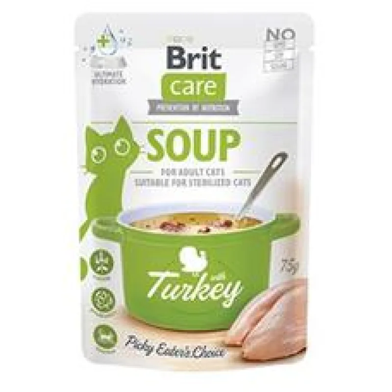 Brit Care Cat Soup with Turkey 75 g