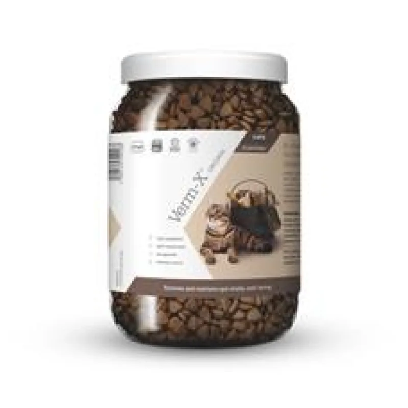 Verm-X Přírodní granule proti střevním parazitům pro kočky 60 g