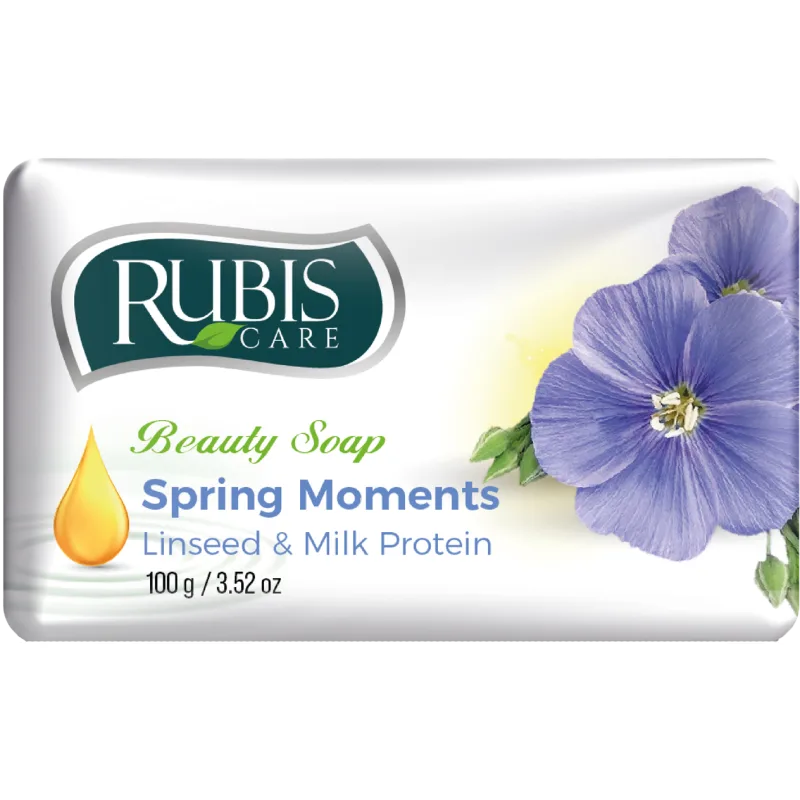 Rubis R-025AV KWLN jemné mydlo Ľanový kvet 100g