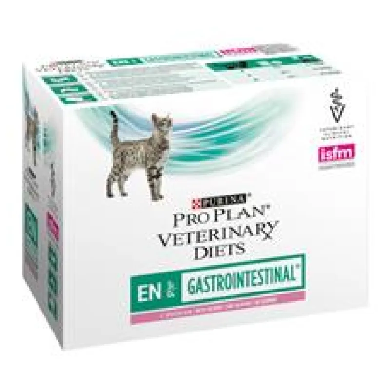 Purina PPVD Feline - EN Gastroint.Salmon kapsička 10x85 g
