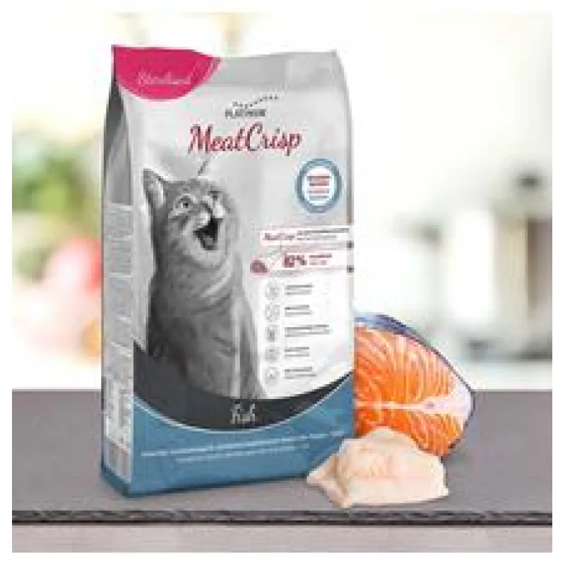 Platinum MeatCrisp Sterilised Fish - Ryba pro kastrované kočky 400 g