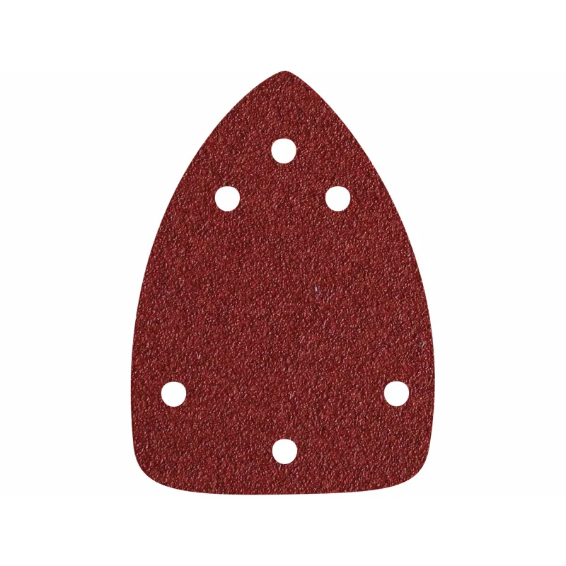 Brúsny papier delta 140x97mm, 10ks, P60, EXTOL PREMIUM