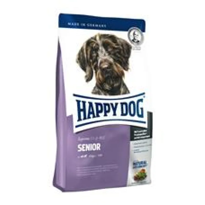 HAPPY DOG Supreme Fit & Well Senior 12 kg + BAREL