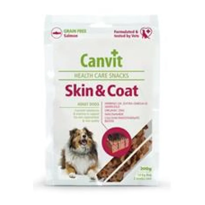 Canvit Snacks Skin & Coat 200 g - 1ks