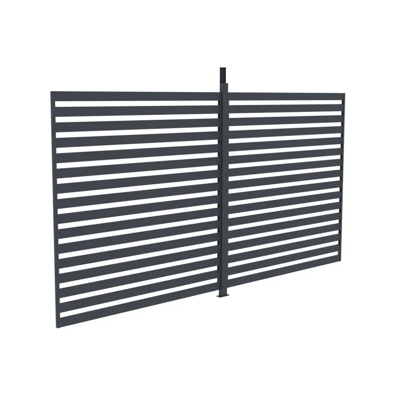 Fixná lamelová stena 3,7x2,2 m pre pergolu G21 Austin (4x3 a 4x4)