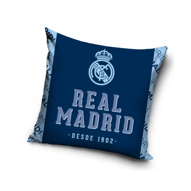 Futbalový vankúšik Real Madrid Desde 1902, 40x40 cm