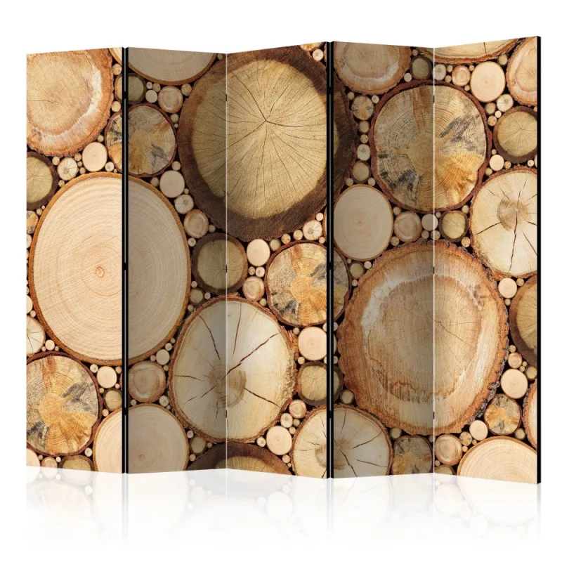 Artgeist Paraván - Wood grains [Room Dividers]