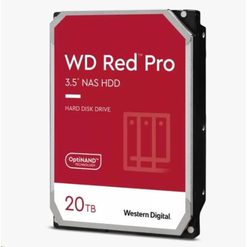WD RED Pro NAS WD202KFGX 20TB, SATA III 3.5", 512MB 7200RPM, 285MB/ s,…
