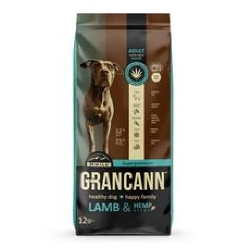 Grancann Lamb & Hemp seeds Adult small & medium breeds 3 kg