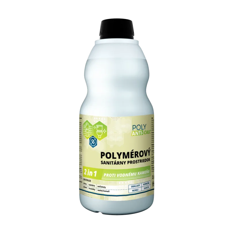 POLY ANTI-CALC - dezinfekčný čistič sanitárnych povrchov bez alkoholu, POLYMPT