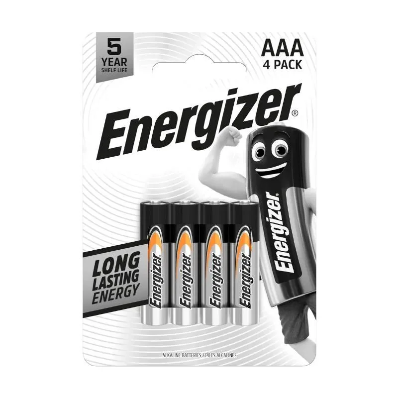 Energizer LR03/ 4 Everyday AAA 4pack Alkalické EE001