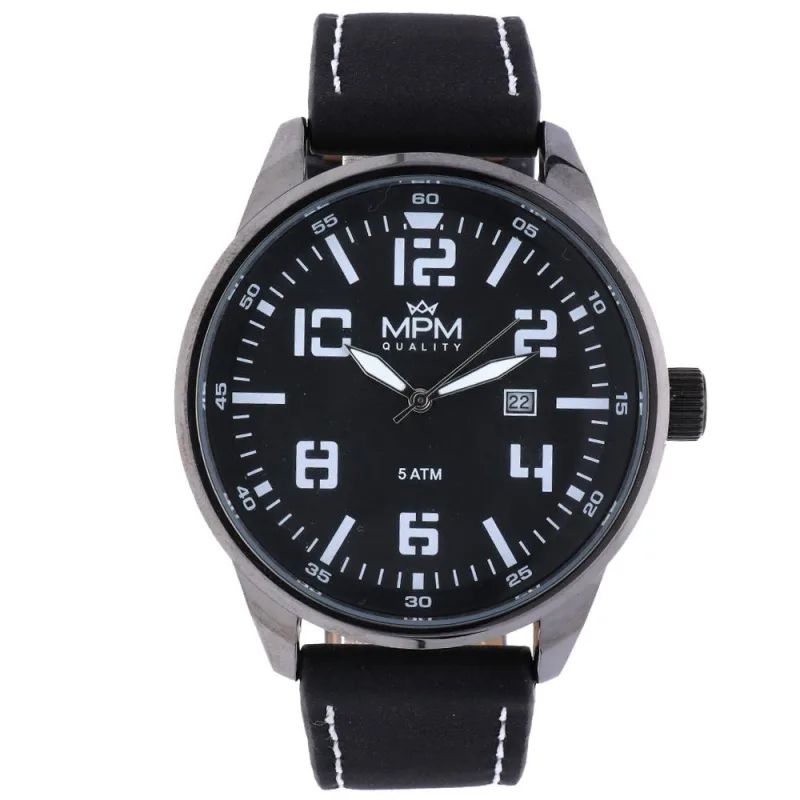 MPM Stylové pánské hodinky MPM Ikon 11274.A