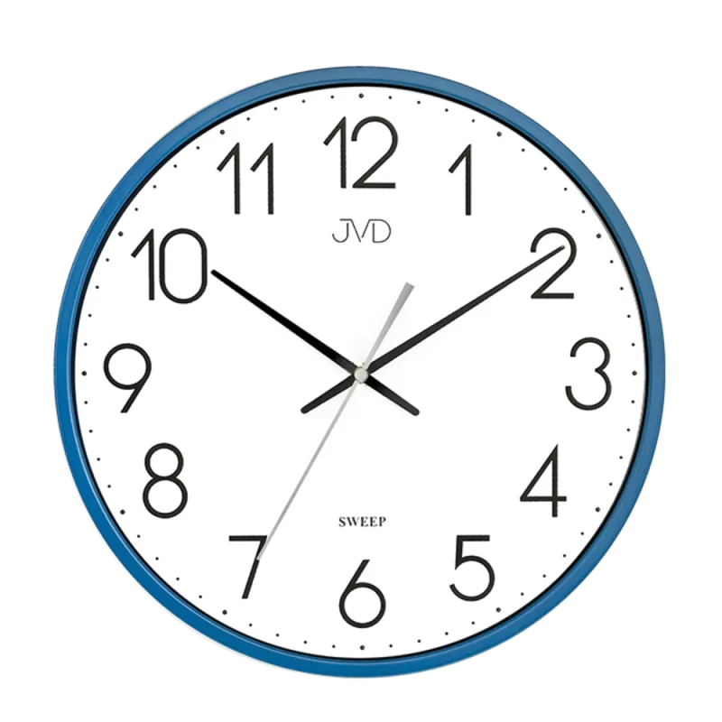 JVD Modré tiché netikající hodiny JVD HX8016.4