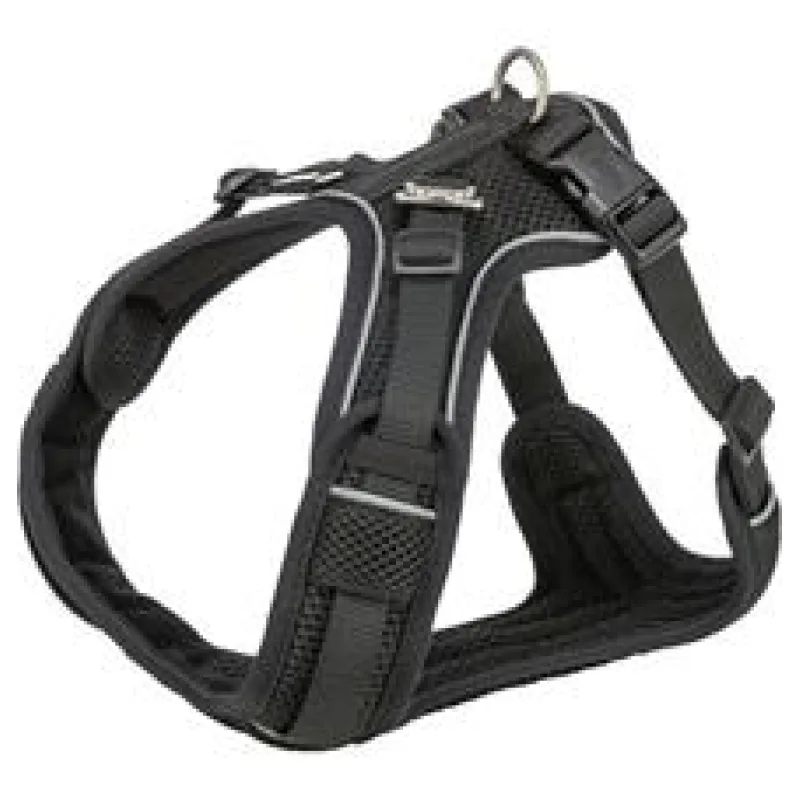 FlexMesh Premium postroj, široký střih, černá L: 63-92 cm/ 25 mm