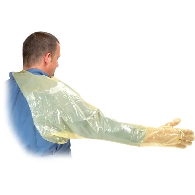 Kruuse RVETO SS Mäkké inseminačné rukavice zelené 50 KS 95 cm