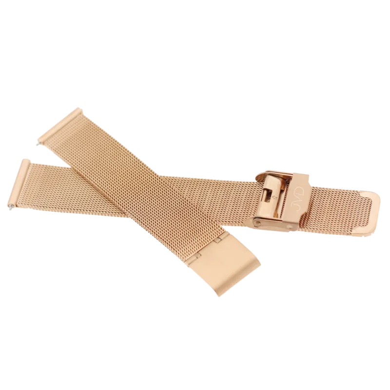 JVD Dámský rose gold kovový řemínek na hodinky JVD Touches RJ-TS6RM