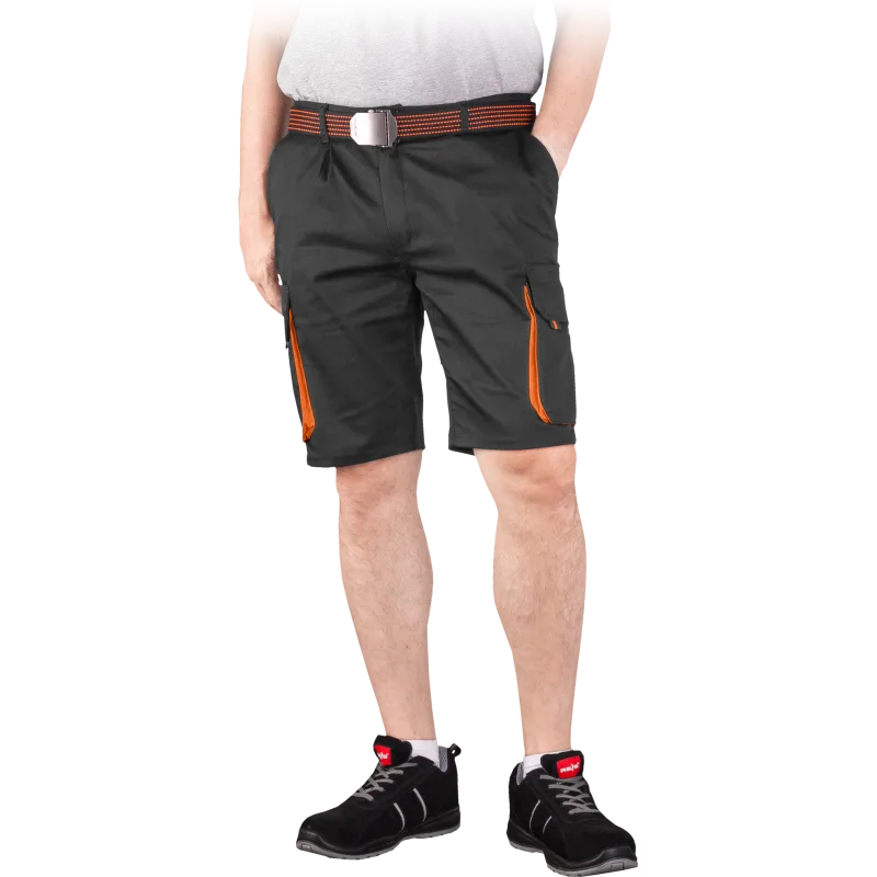 Reis LAND BP pánske kraťasy Black/Orange S-3XL
