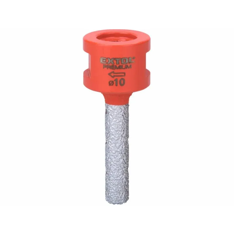 Fréza brúsna diamantová do uhlovej brúsky, ⌀10mm, EXTOL PREMIUM