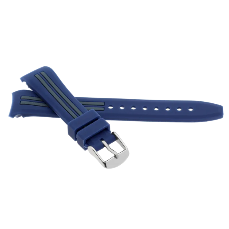 JVD Modrý gumový řemínek na hodinky JVD JVDRJ7187.2