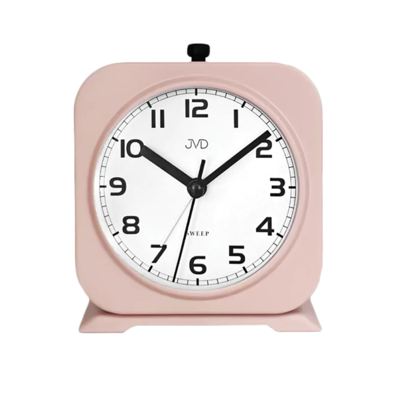 JVD Ručkový netikající kovový budík JVD SRP2220.1
