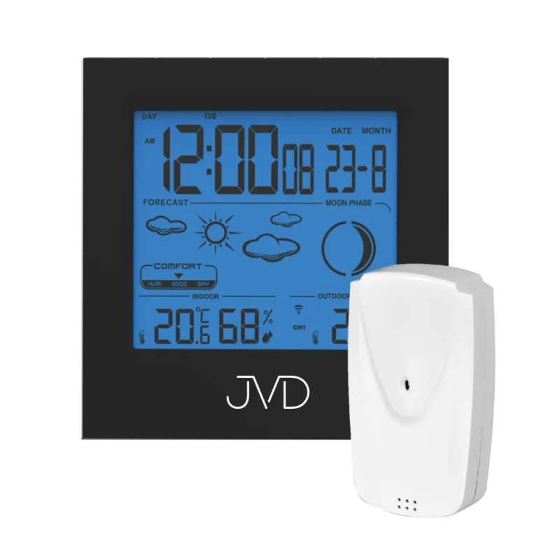 JVD Rádiem řízená meteorologická stanice JVD RB672.1