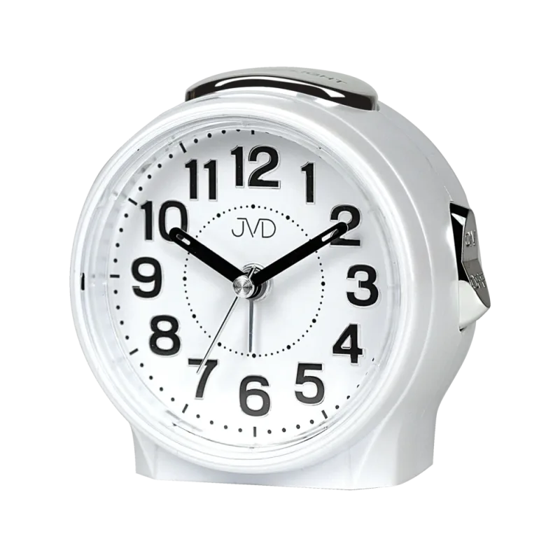JVD Analogový ručkový budík JVD SRP9604.3 s LED podsvícením
