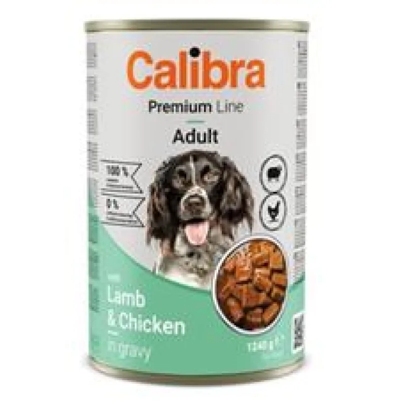 Calibra Dog Premium konz. with Lamb&Chicken 1240 g