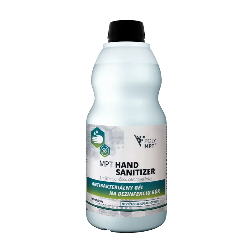 HAND sanitizer dezinfekčný gél na ruky bez oplachovania, POLYMPT