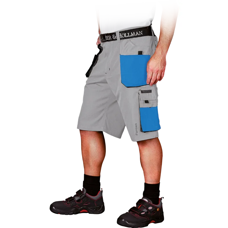 Leber&Hollman FMN JSNB kraťasy Grey/Blue S-3XL