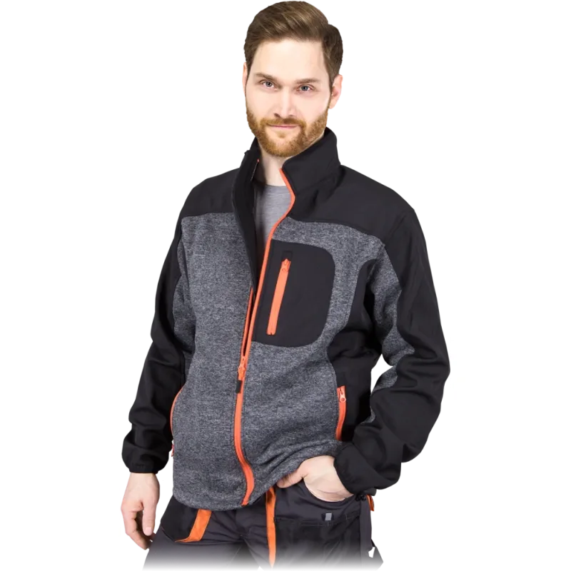 Reis FORECO DSBP mikina sivá/čierna