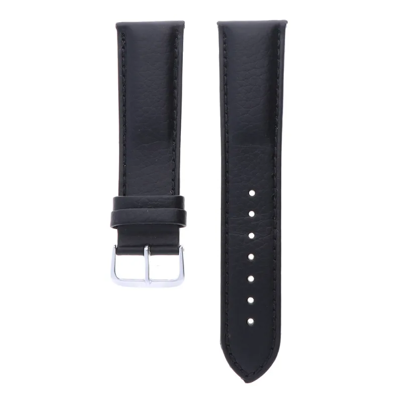 MPM Kožený pánský řemínek na hodinky MPM RB.15040.2222.90.L stříbrná spona