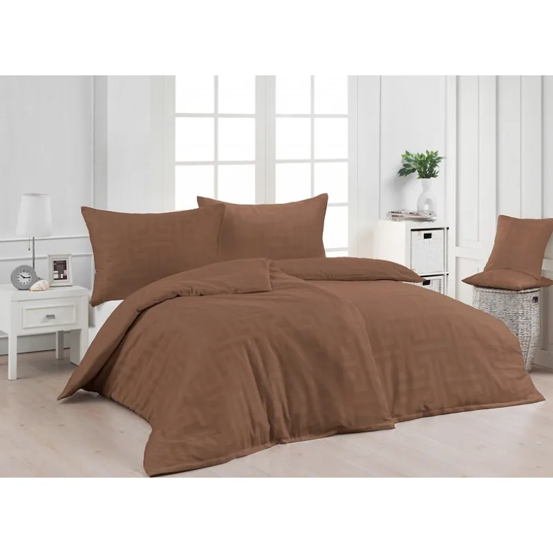 Matejovský DAMAŠKOVÉ obliečky Louvre Braun 140x200/70x90 cm