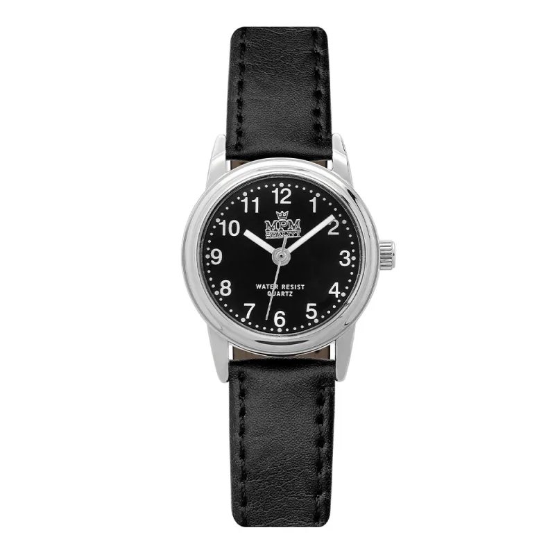 MPM Elegantní dámské hodinky s prošívaným koženým řemínkem MPM Melanie - D W02M.10837.D