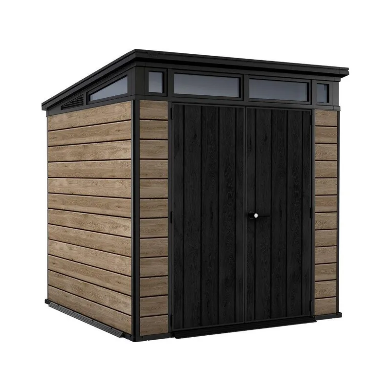 Záhradný domček Keter PENT Signature 7x7 Ashwood, s podlahou