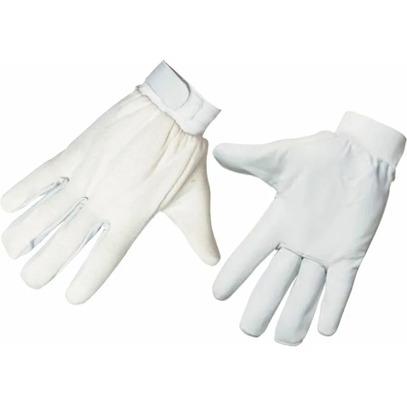 Rukavice koža/látka, 10"
