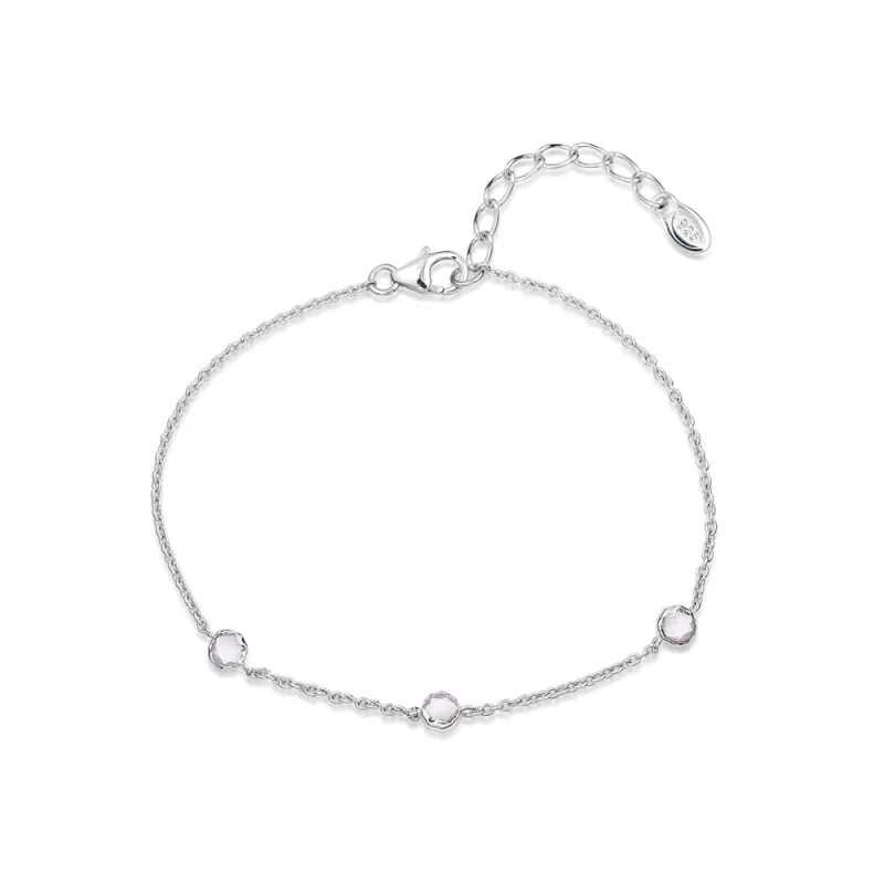 JVD Dámský stříbrný náramek SVLB0516XH8BI18