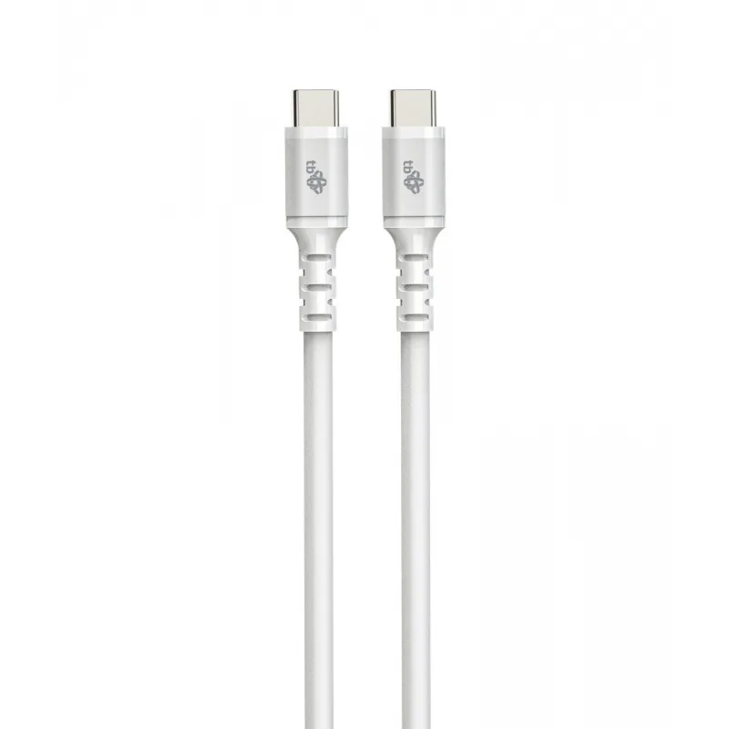 TB USB-C kábel biely 60W 1m AKTBXKUCC2SI10W
