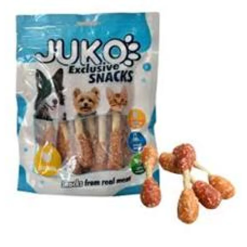 Chicken & Duck with Rice Dumbbell JUKO Snacks 250g