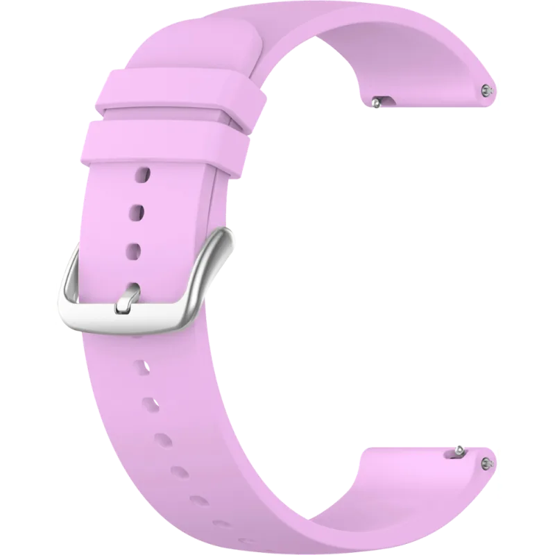 LAVVU Světle fialový silikonový řemínek na hodinky - 18 LS00F18