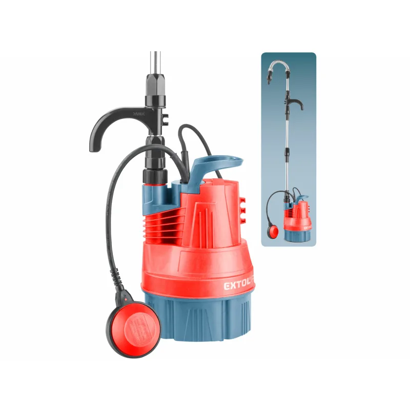 Čerpadlo ponorné do suda 350W, max. 5000l/h, výtlak 11m, EXTOL PREMIUM