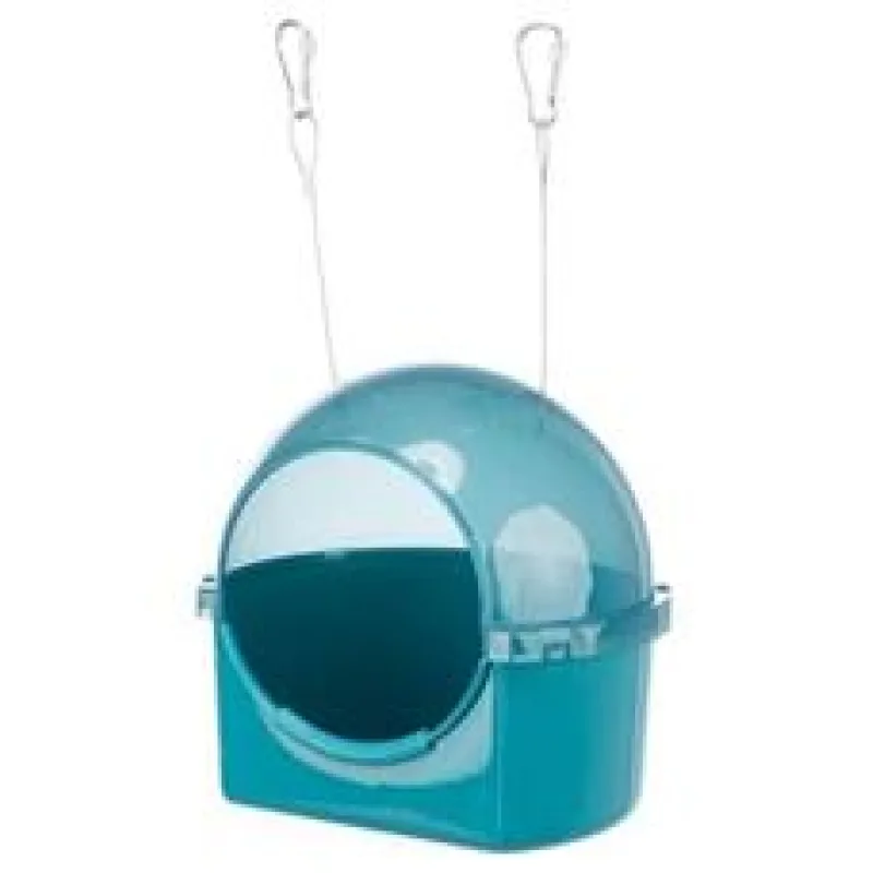 Kulatá koupelna do klece, závěsná lanka, 20 × 20 × 17,5 cm, plast 1 ks